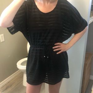 Black Swimsuit Coverup